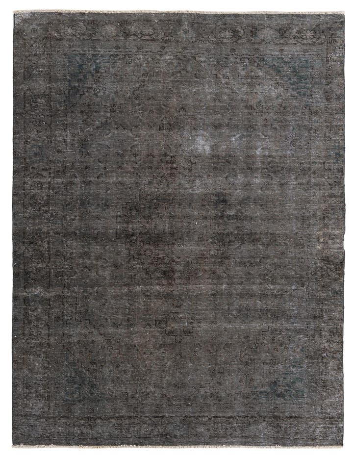  6' 2 x 9' 2  Hand Knotted Ultra Vintage Persian W...