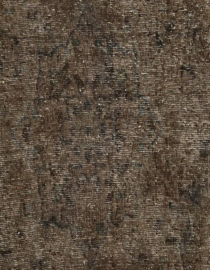 Detail image of  4' 8 x 7' 9  Hand Knotted Ultra Vintage Persian Wool Rug