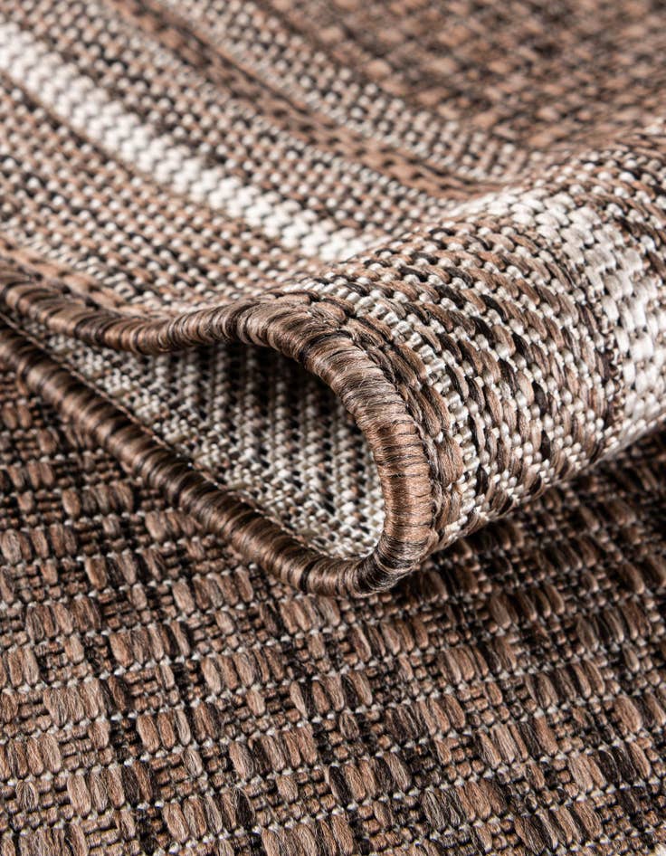 Detail image of  3' x 6'  Washable Border Indoor / Outdoor Hearth Rug