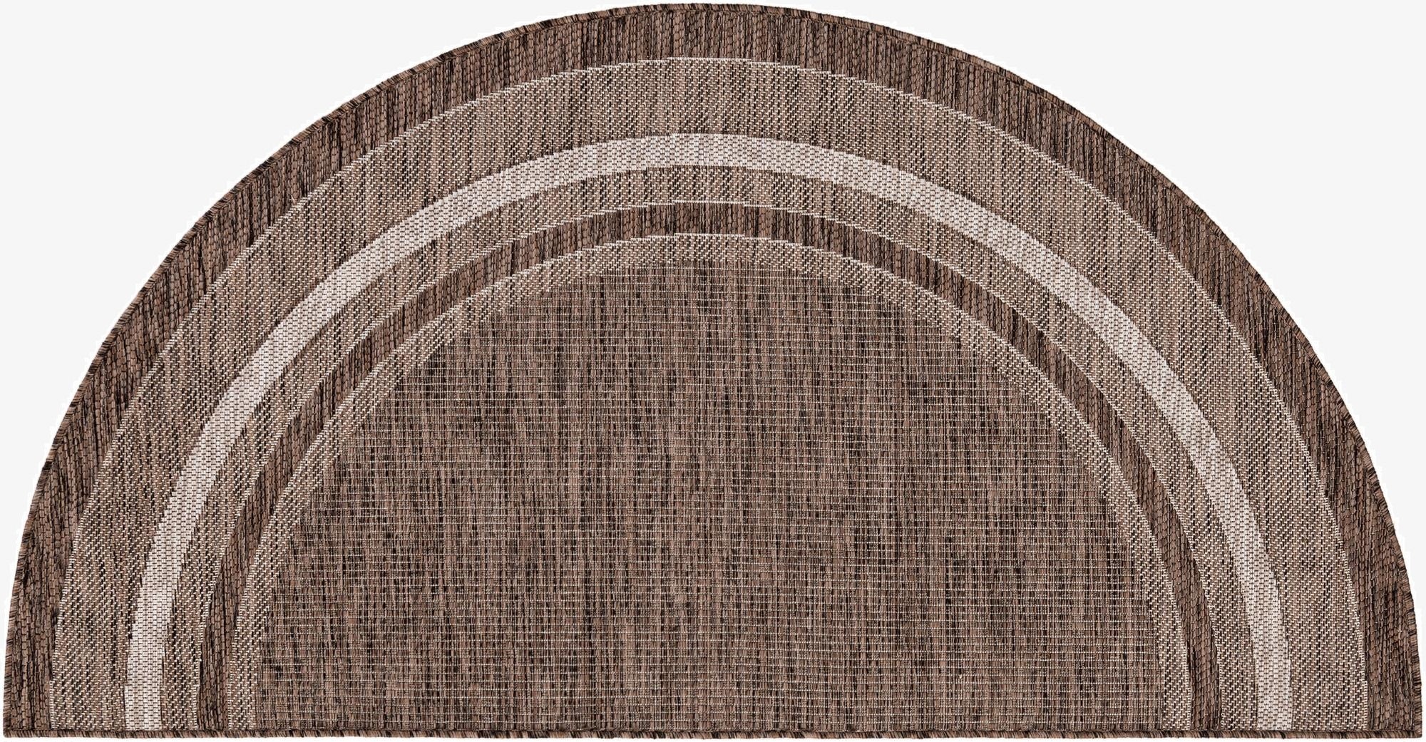  3' x 6'  Washable Border Indoor / Outdoor Hearth Rug