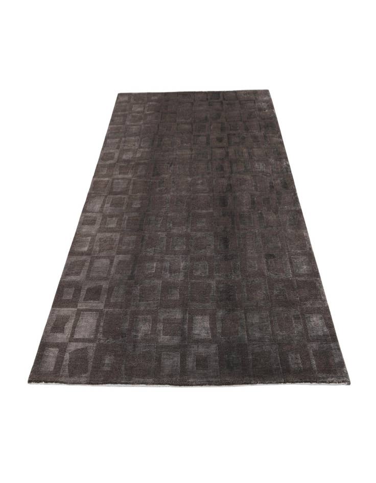 Detail image of  5' 9 x 8'  Hand Knotted Darya Wool Rug