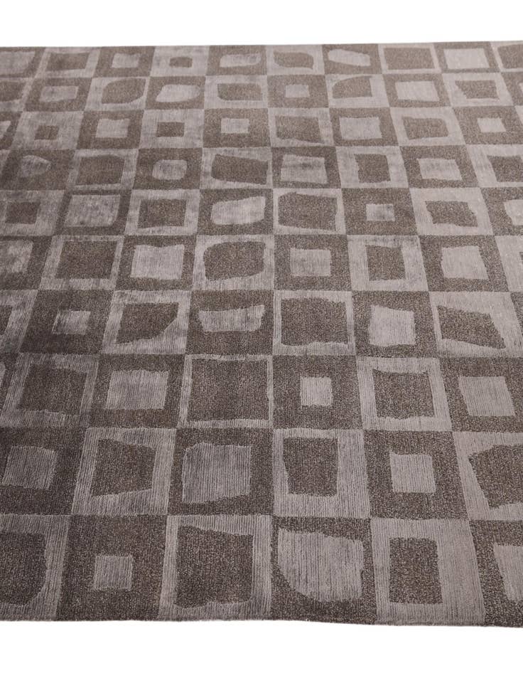 Detail image of  5' 9 x 8'  Hand Knotted Darya Wool Rug