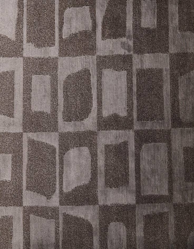 Detail image of  5' 9 x 8'  Hand Knotted Darya Wool Rug