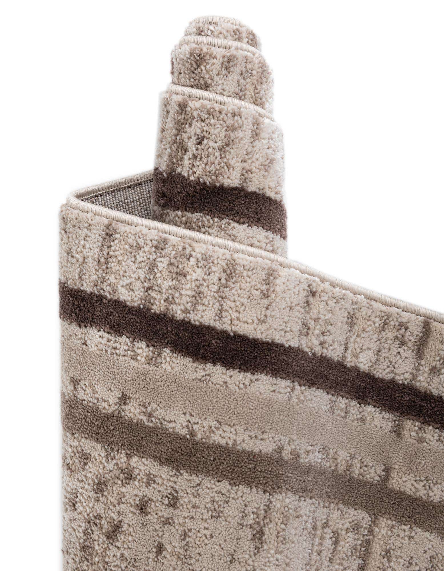 Brown 6' x 6' Oasis Octagon Rug | Rugs.com