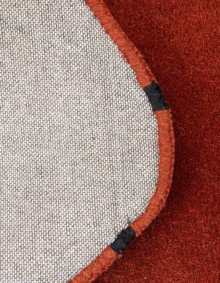 Detail image of  3' x 5' 2 Playtime Kids Wool Oval Rug