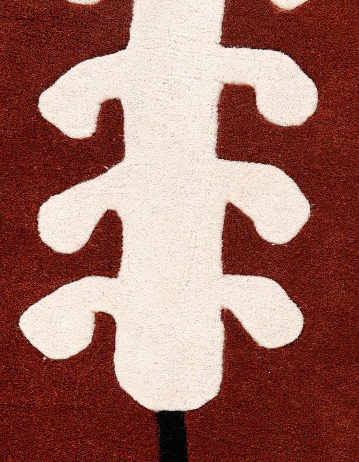Detail image of  6' x 10' Playtime Kids Wool Oval Rug