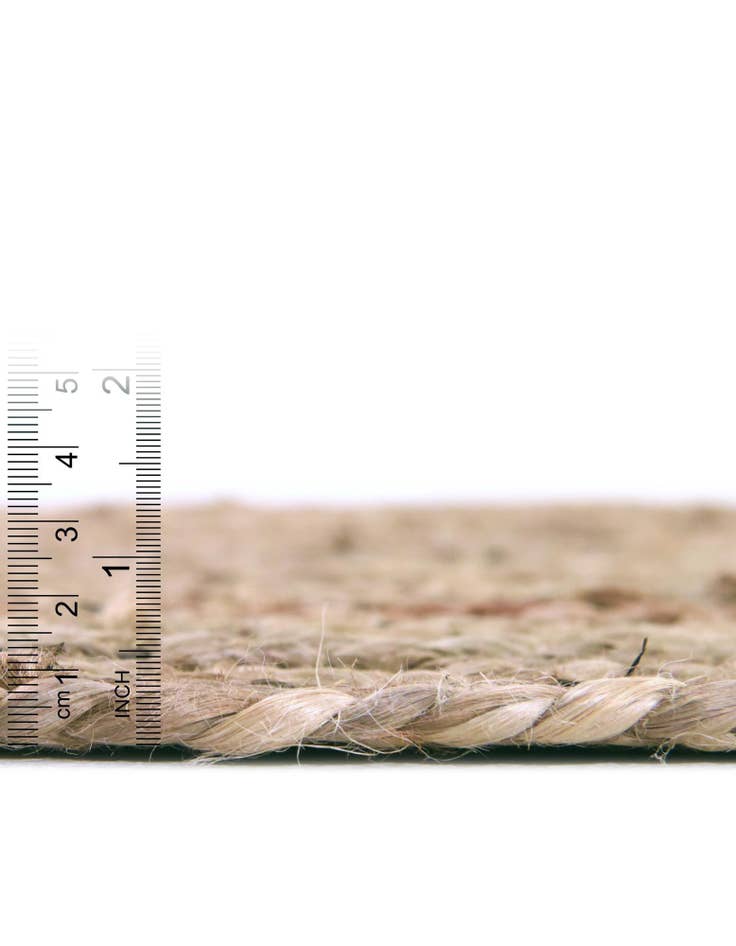 Detail image of  4' 6 x 7' 8 Playtime Kids Wool Oval Rug