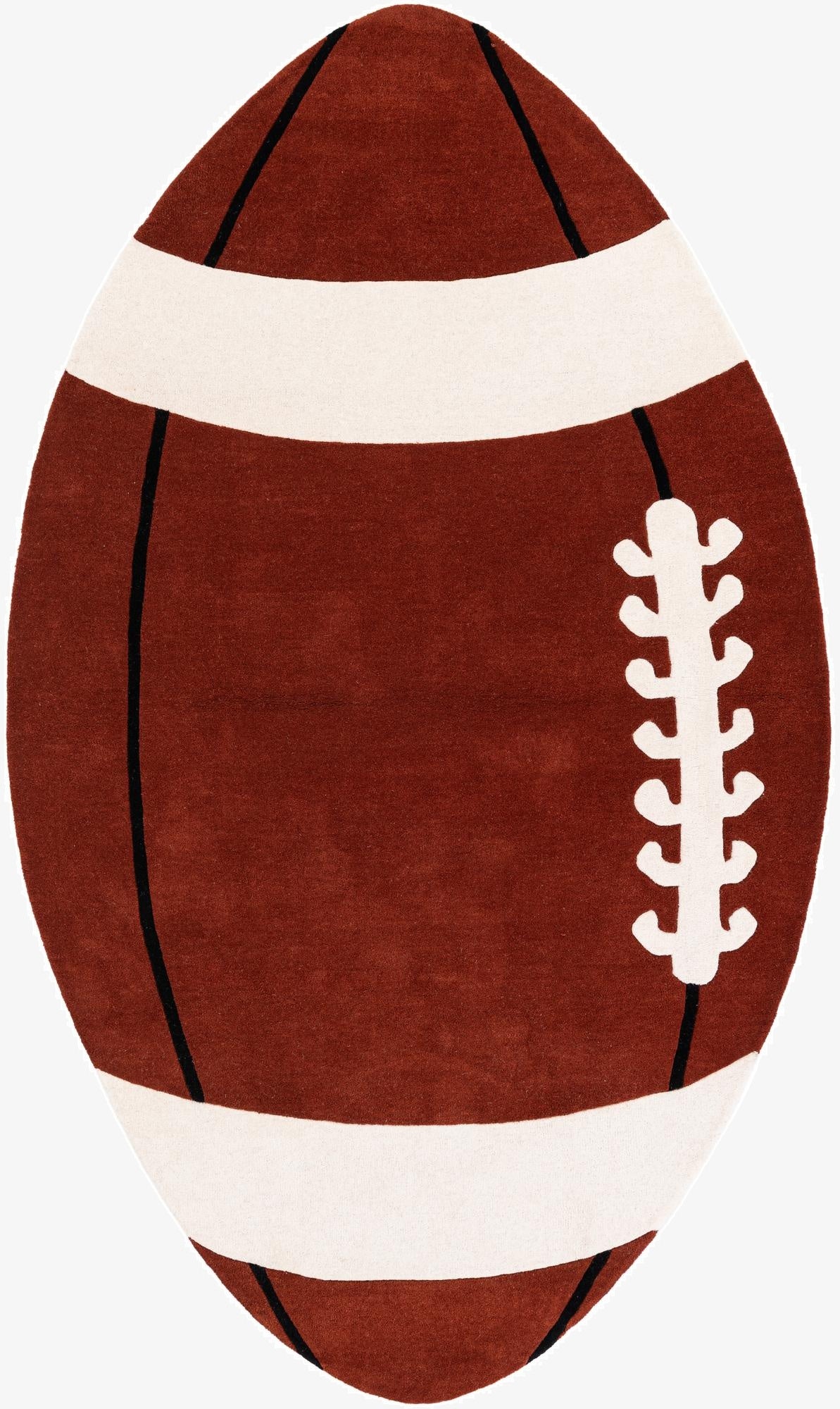  6' x 10' Playtime Kids Wool Oval Rug