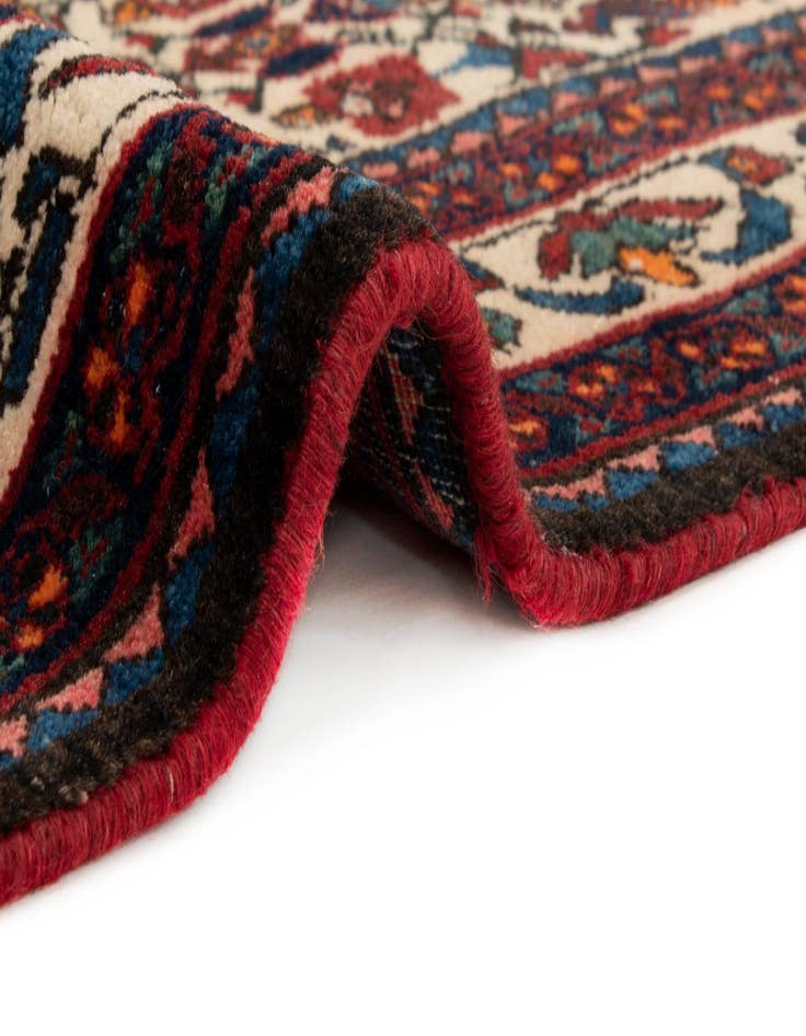 Detail image of  3' 7 x 5' 1  Hand Knotted Abadeh Persian Rug