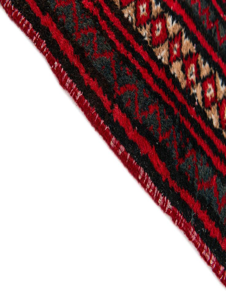 Detail image of  2' 9 x 4' 4  Hand Knotted Afghan Ersari Wool Rug