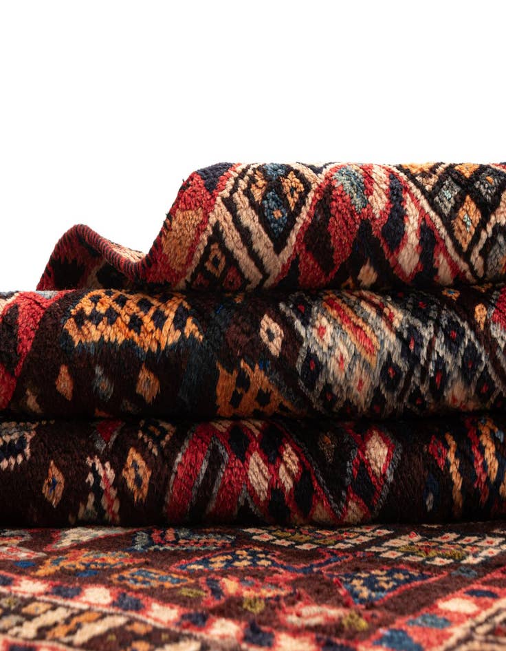 Detail image of  3' 10 x 5' 1 Afshar Wool Rug