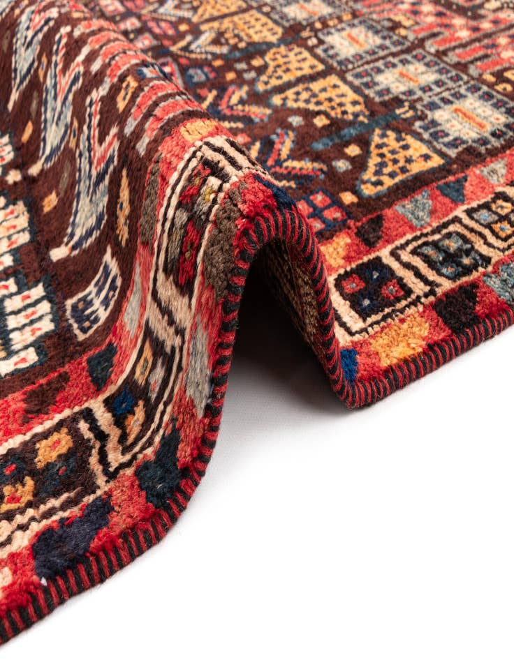 Detail image of  3' 10 x 5' 1 Afshar Wool Rug