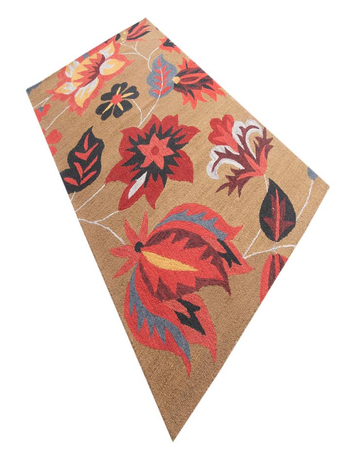 Detail image of  5' 1 x 8' 1 Agra Rug