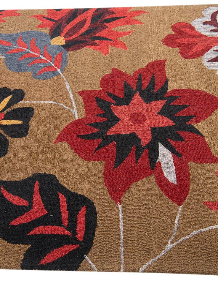 Detail image of  5' 1 x 8' 1 Agra Rug