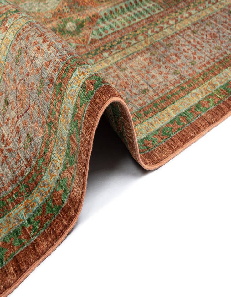 Detail image of  6' 11 x 9' 11 Amina Wool Rug