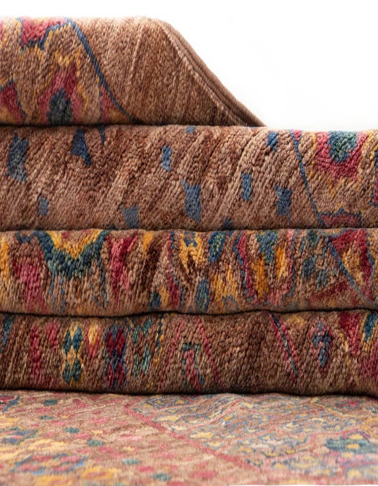 Detail image of  9' 1 x 12' 4 Amina Wool Rug