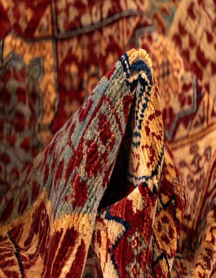 Detail image of  8' 5 x 9' 8 Amina Wool Rug