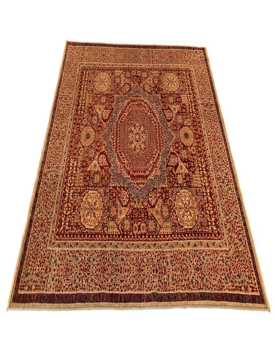 Detail image of  8' 5 x 9' 8 Amina Wool Rug