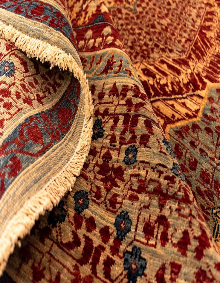 Detail image of  8' 5 x 9' 8 Amina Wool Rug