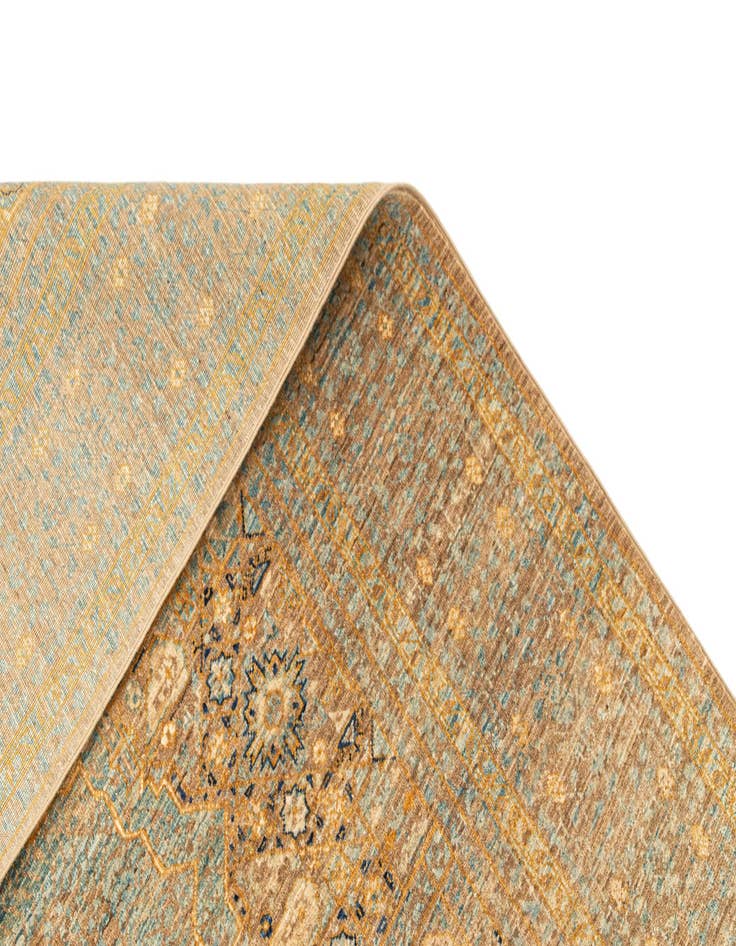 Detail image of  5' 1 x 6' 8  Hand Knotted Amina Rug