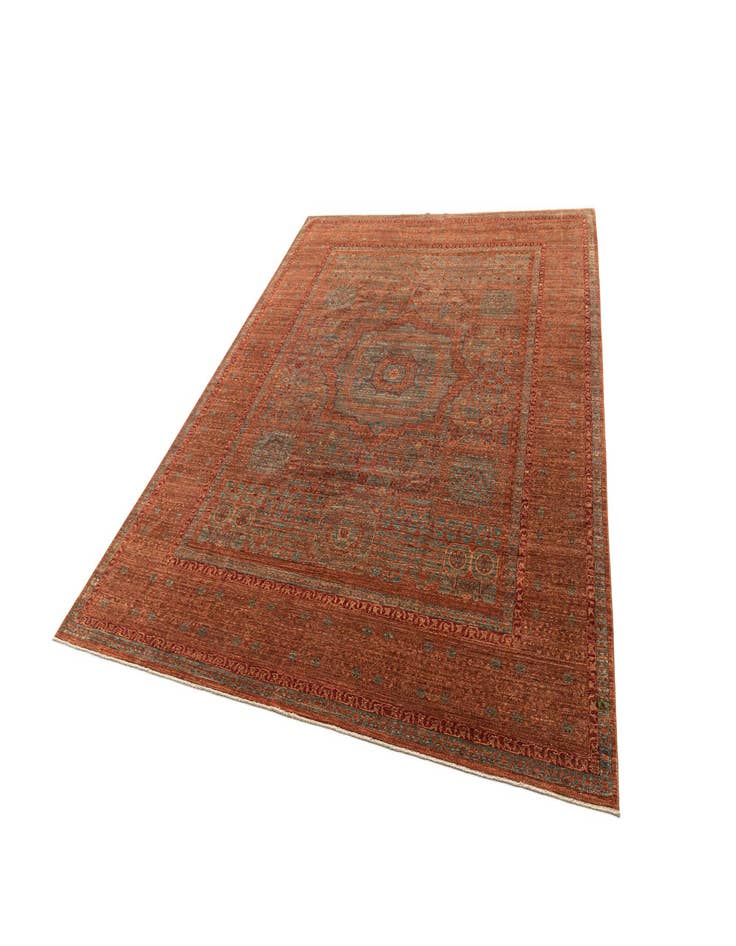 Detail image of  8' x 10' 3  Hand Knotted Amina Rug