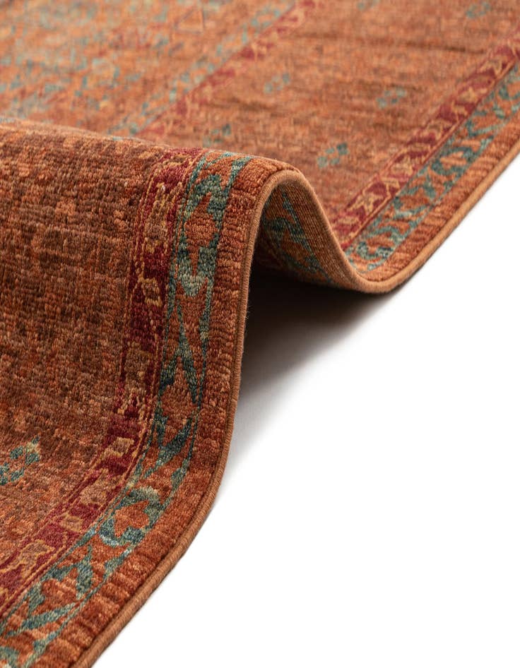 Detail image of  8' x 10' 3  Hand Knotted Amina Rug