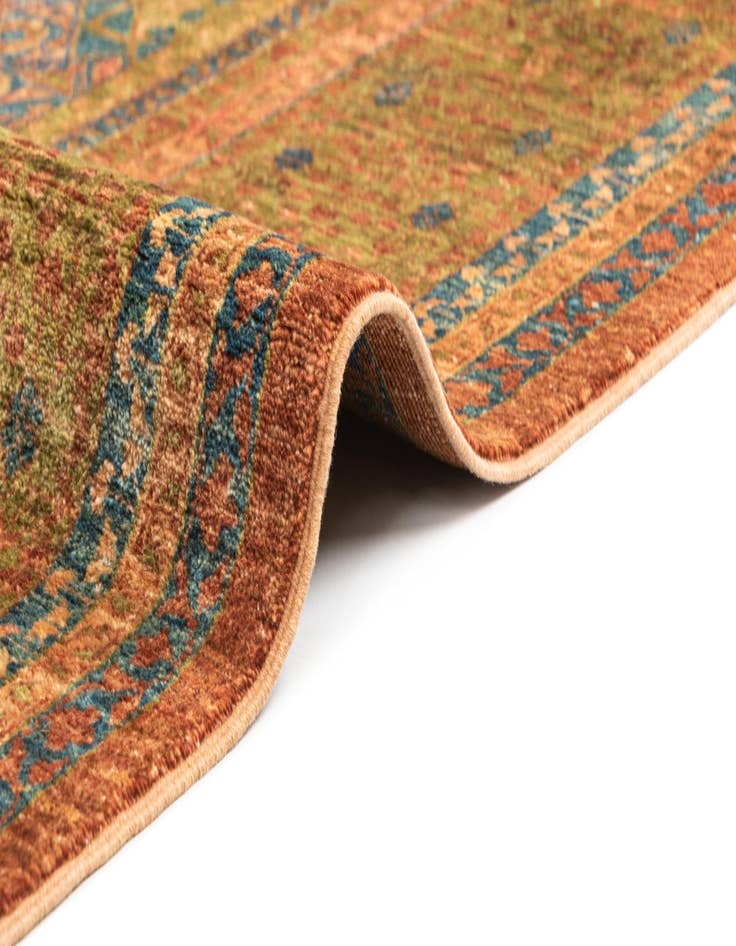 Detail image of  8' 1 x 9' 8  Hand Knotted Amina Rug