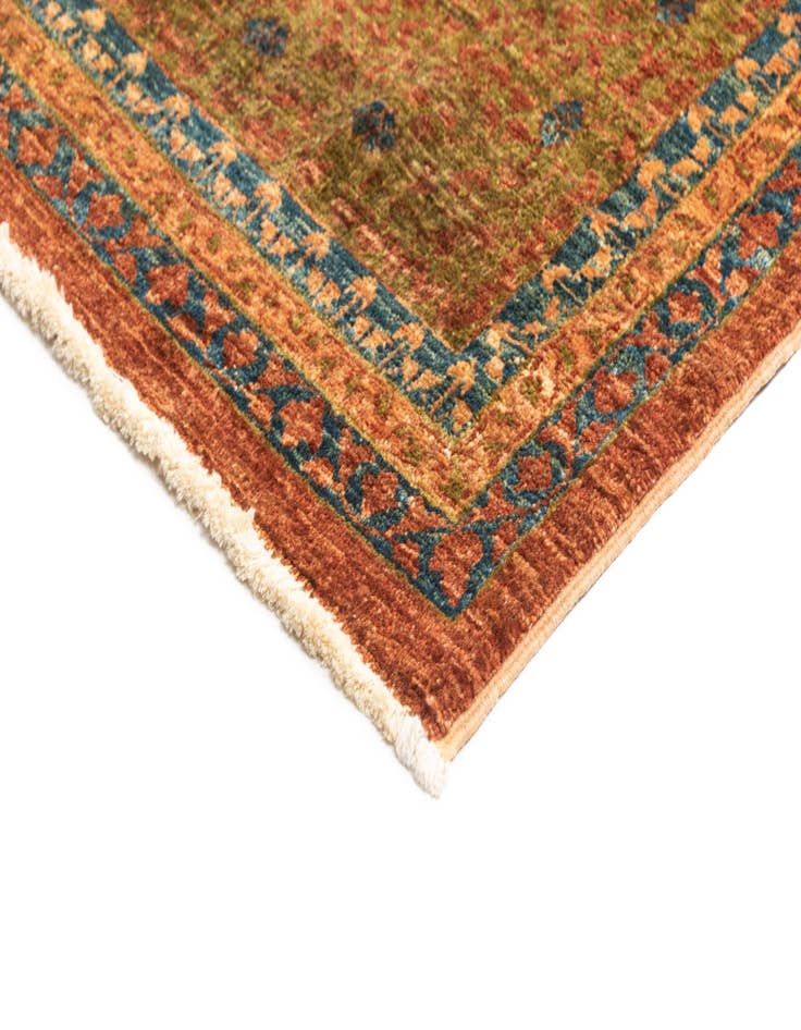 Detail image of  8' 1 x 9' 8  Hand Knotted Amina Rug