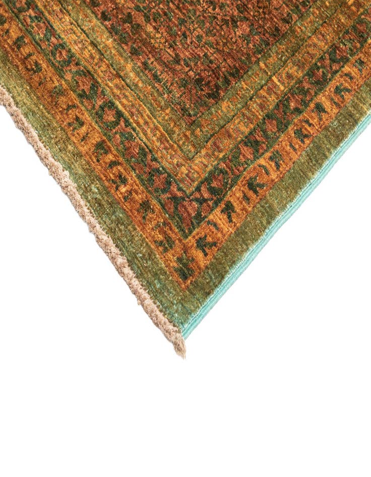 Detail image of  9' 10 x 13'  Hand Knotted Amina Rug