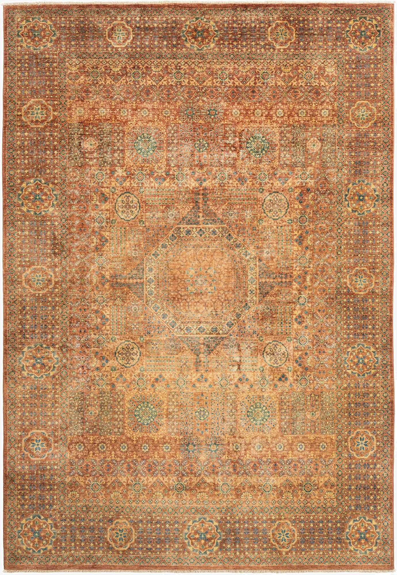  6' 8 x 10'  Hand Knotted Amina Rug