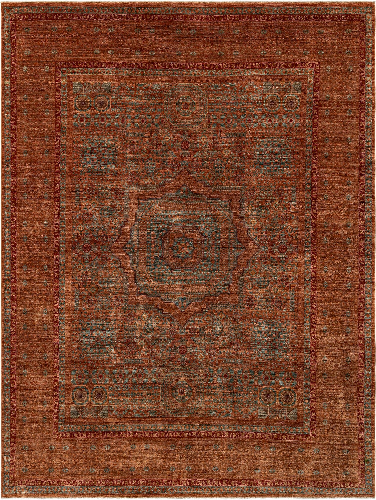  8' x 10' 3  Hand Knotted Amina Rug