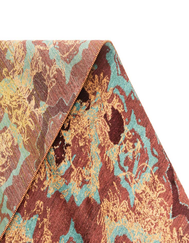 Detail image of  6' 2 x 9' 6  Hand Knotted Anar Rug