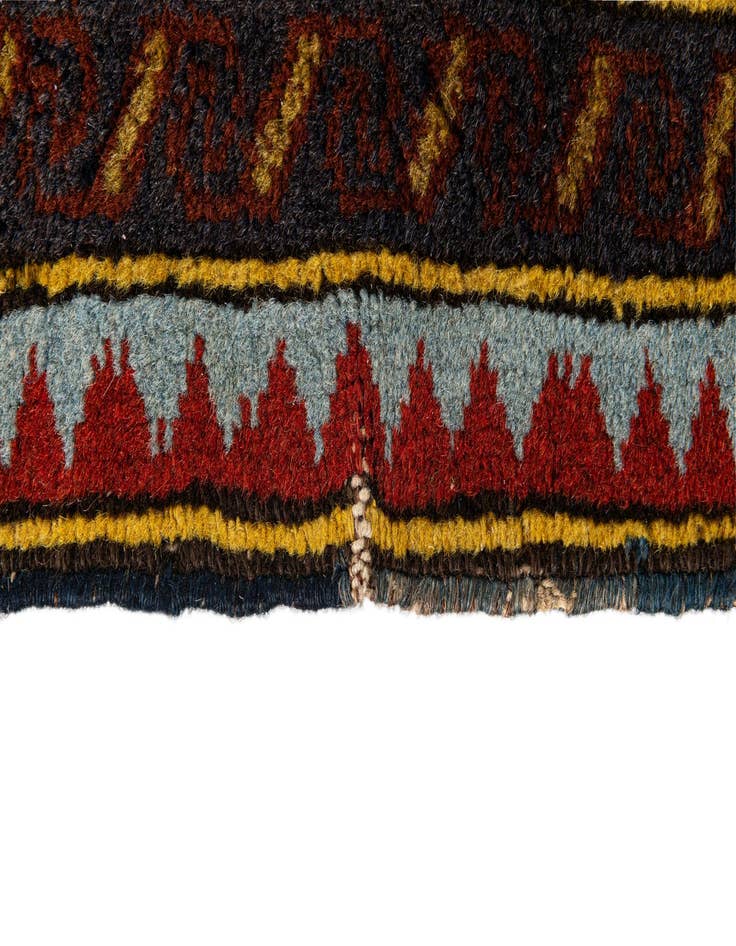 Detail image of  4' 11 x 8' 3  Hand Knotted Anatolian Wool Rug