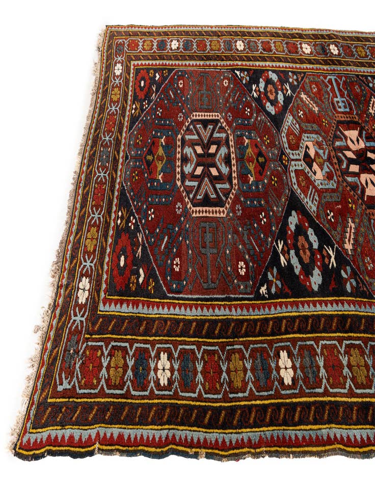 Detail image of  4' 11 x 8' 3  Hand Knotted Anatolian Wool Rug