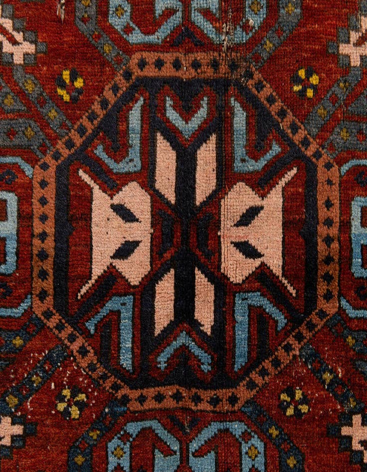 Detail image of  4' 11 x 8' 3  Hand Knotted Anatolian Wool Rug