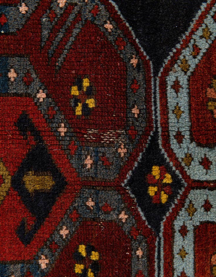 Detail image of  4' 11 x 8' 3  Hand Knotted Anatolian Wool Rug