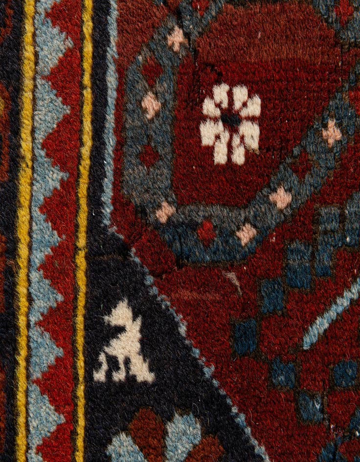Detail image of  4' 11 x 8' 3  Hand Knotted Anatolian Wool Rug