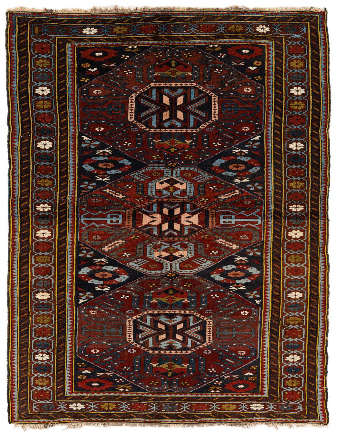 Primary image  4' 11 x 8' 3  Hand Knotted Anatolian Wool Rug