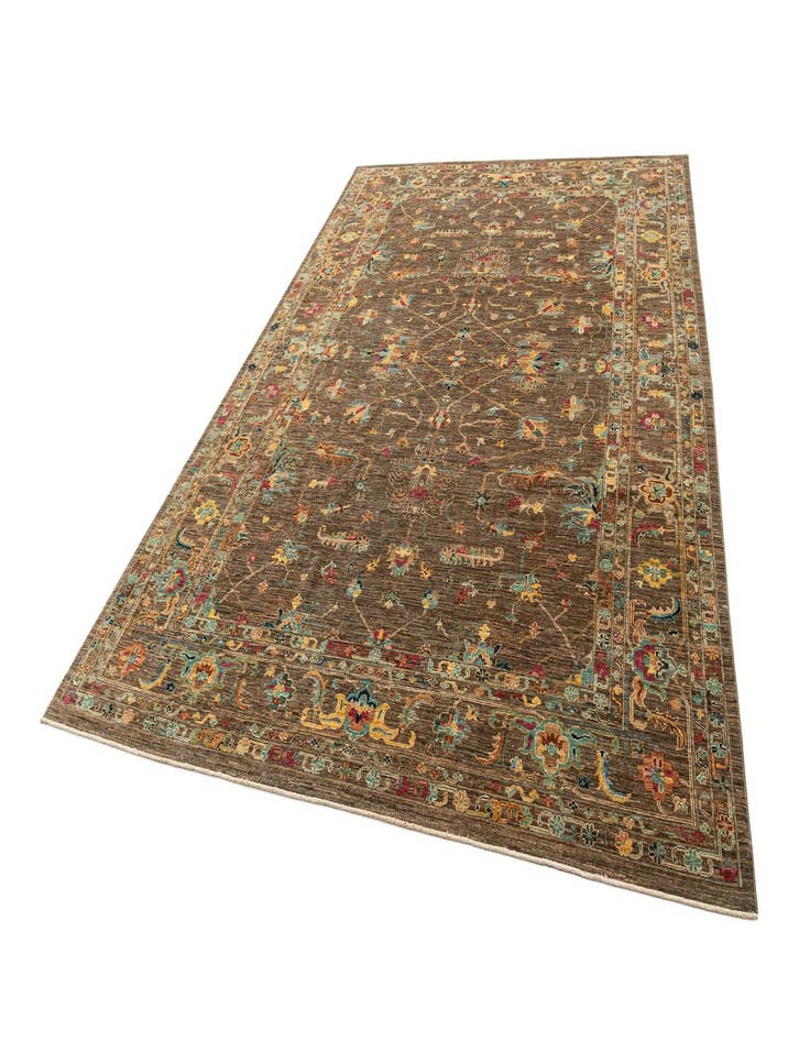 Detail image of  8' 1 x 11' 6  Hand Knotted Ariana Rug