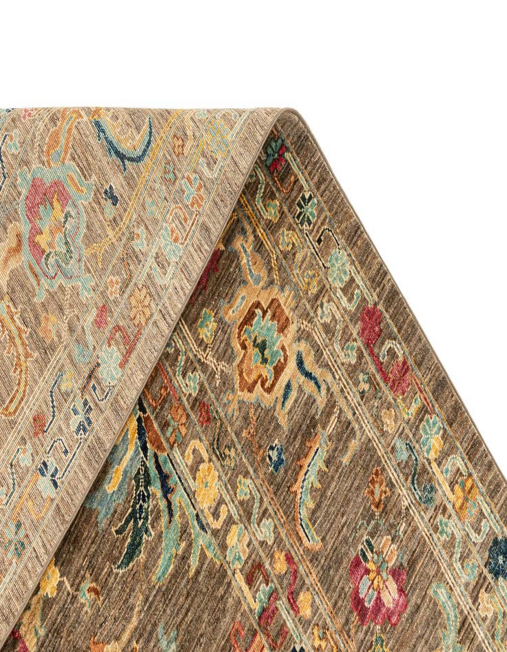 Detail image of  8' 1 x 11' 6  Hand Knotted Ariana Rug