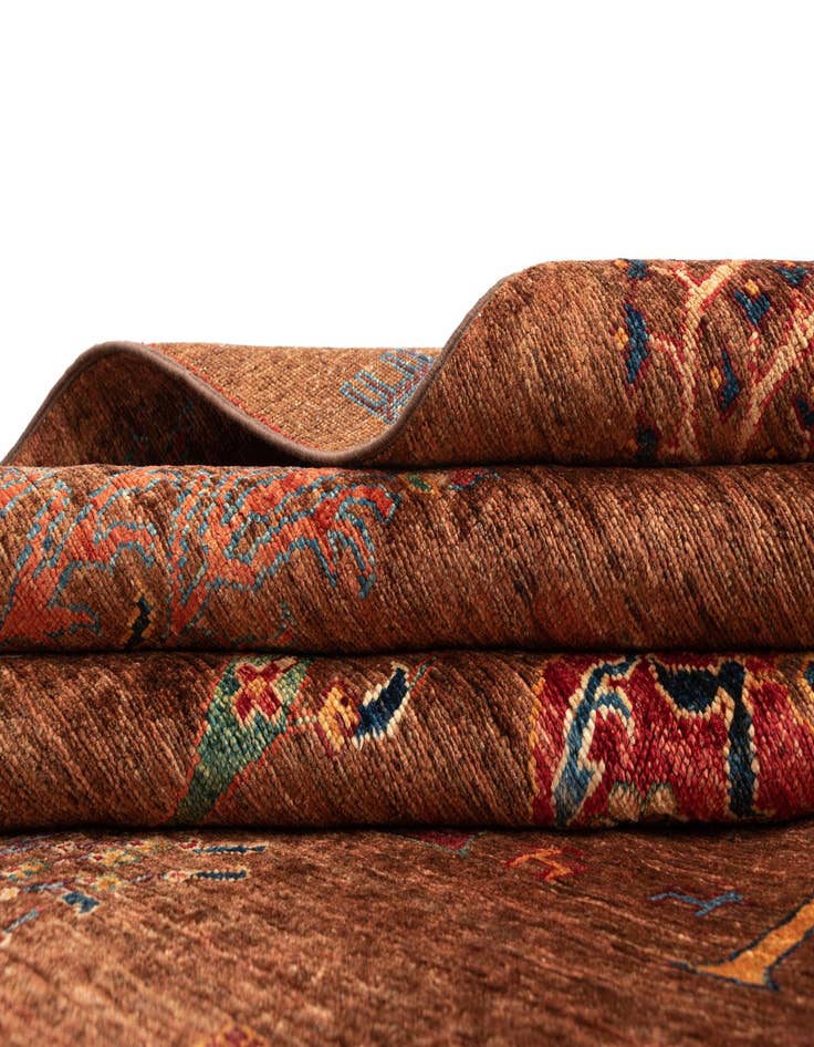 Detail image of  5' 7 x 7' 10 Ariana Ziegler Wool Rug