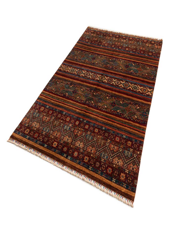 Detail image of  5' 5 x 8' Ariana Ziegler Wool Rug