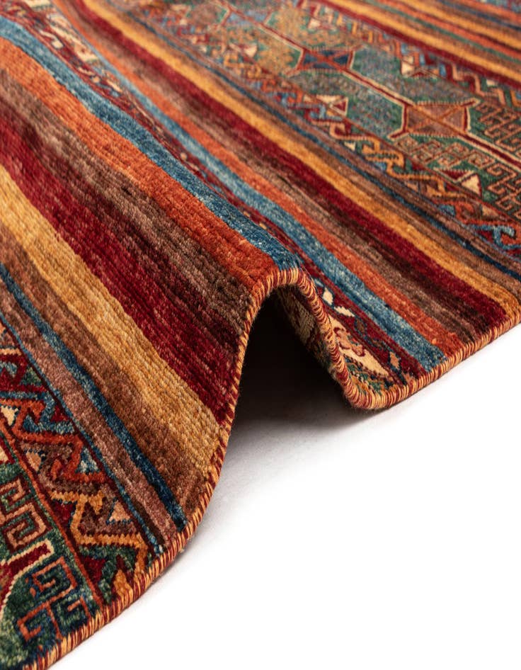 Detail image of  5' 5 x 8' Ariana Ziegler Wool Rug