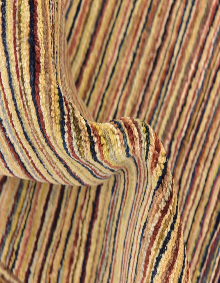 Detail image of  4' 2 x 5' 7  Hand Knotted Ariana Ziegler Wool Rug