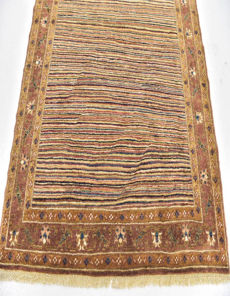 Detail image of  4' 2 x 5' 7  Hand Knotted Ariana Ziegler Wool Rug