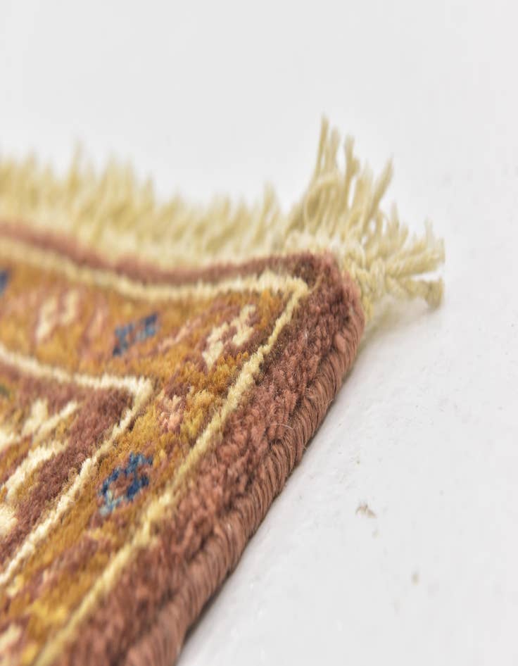 Detail image of  4' 2 x 5' 7  Hand Knotted Ariana Ziegler Wool Rug