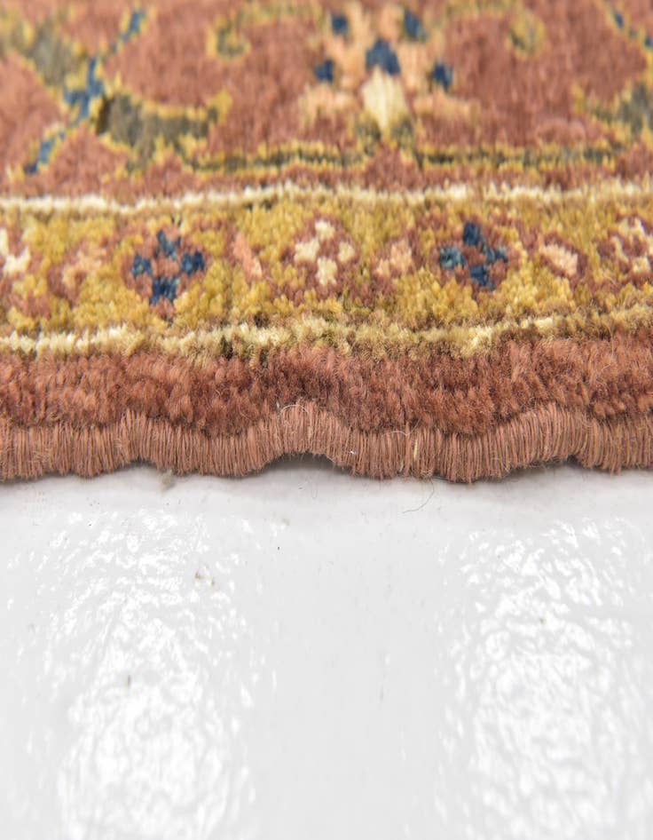 Detail image of  4' 2 x 5' 7  Hand Knotted Ariana Ziegler Wool Rug