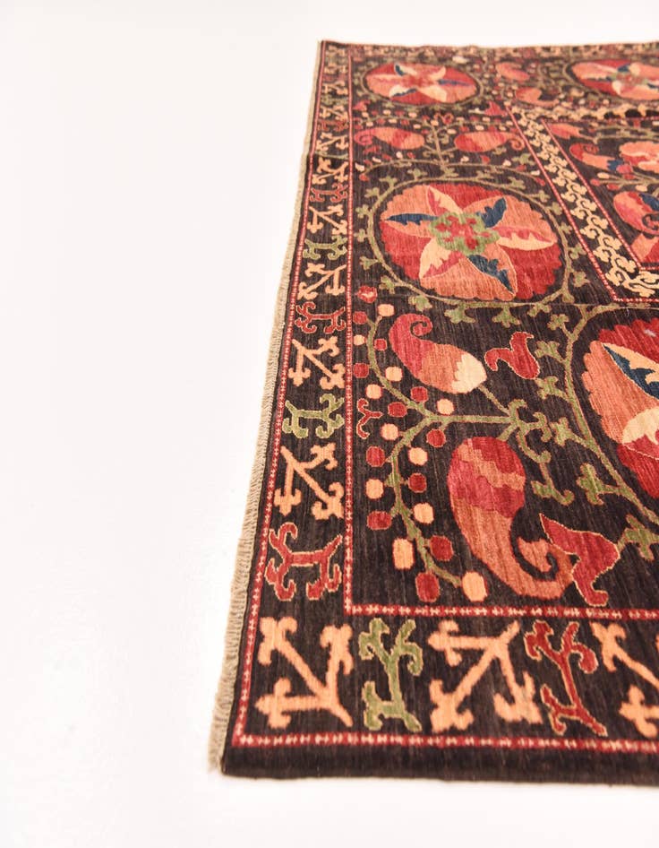 Detail image of  8' 1 x 9' 9  Hand Knotted Ariana Ziegler Rug