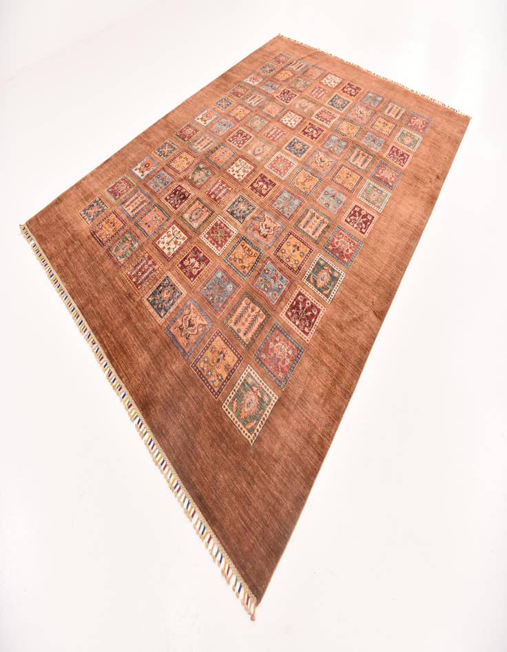 Detail image of  8' 5 x 11' 4  Hand Knotted Ariana Ziegler Rug