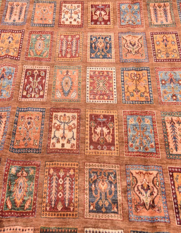 Detail image of  8' 5 x 11' 4  Hand Knotted Ariana Ziegler Rug